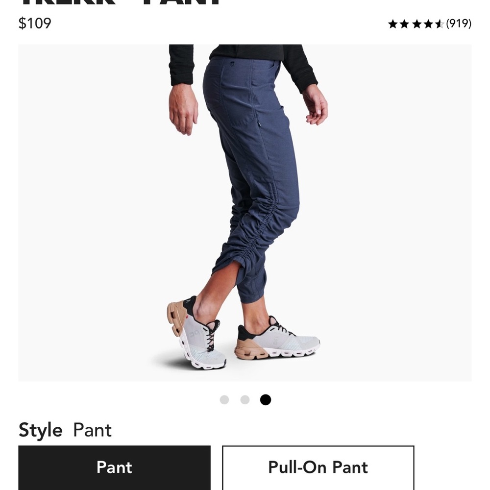 Kuhl Women's Trekr Outdoor Pant in Indigo